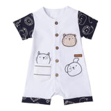 Minibanda Pagliaccetto Mezza Manica Tinta Unita per Neonato 3B686 BIANCO MINIBANDA 