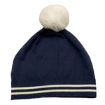 MOSCHINO cappello tinta unita con orso e pon pon Blu per Bambino HUX02KL BLU MOSCHINO 