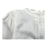 Wedoble Body Camicia Manica Lunga Tinta Unita per Neonata V230196A BIANCO WEDOBLE 