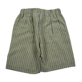 La Stupenderia Bermuda Tinta Unita con Elastico In Vita per Bambino TCBR73X VERDE LA STUPENDERIA 