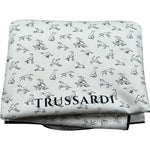 Trussardi Coperta Tinta Unita con Stampe Logo per Neonato TL26004CE BIANCO TRUSSARDI 