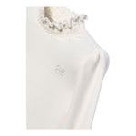 ABEL & LULA shirt tinta unita mezzo collo Bianco per Bambina 5672XX BIANCO ABEL & LULA 