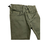 RAFFINERIE pantalone tinta unita con girvita regolabile Verde per Bambino JCHEAPP VERDE RAFFINERIE 