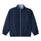 Mayoral Giubbino Reversibile con Zip E Cappuccio per Bambino 3430 BLU MAYORAL 