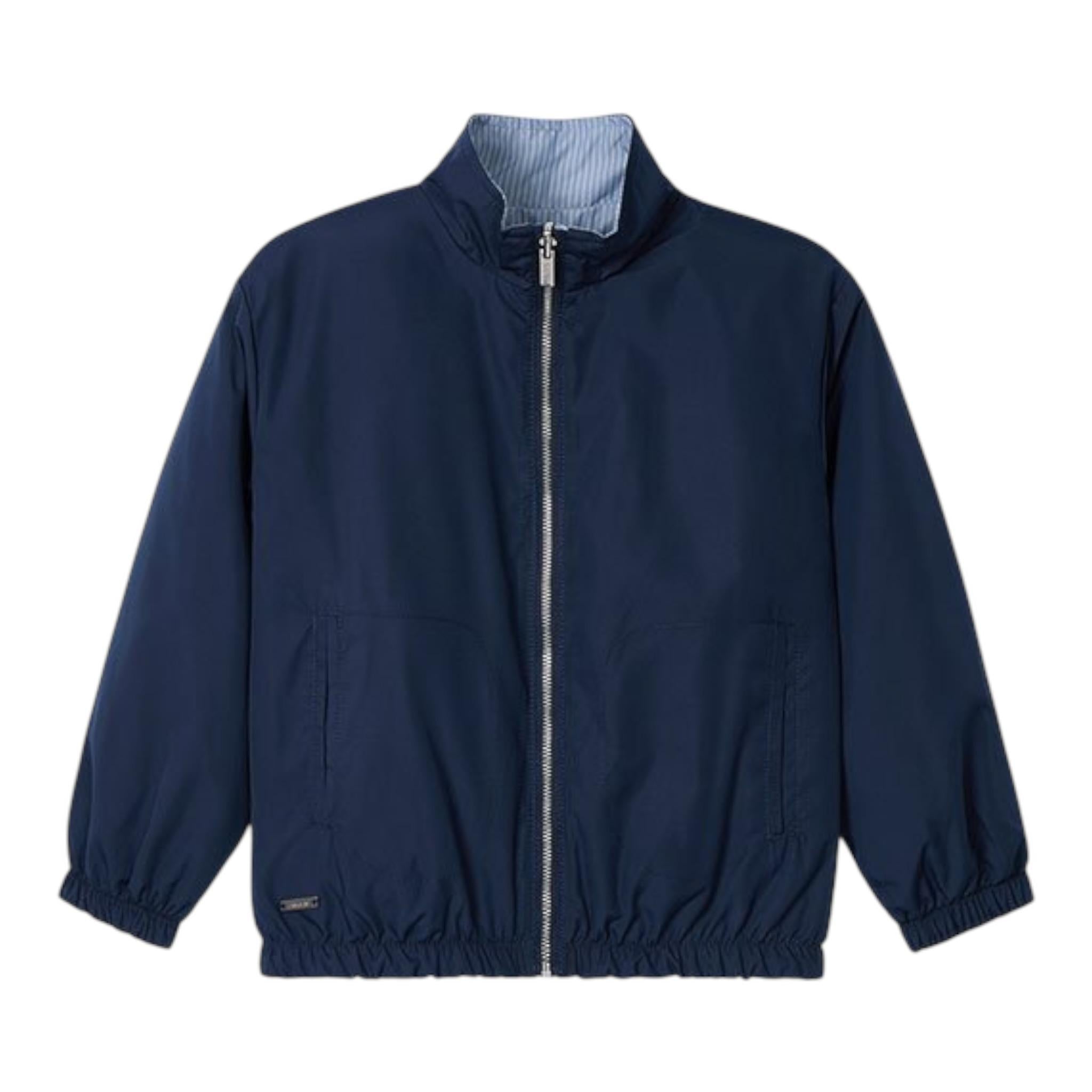 Mayoral Giubbino Reversibile con Zip E Cappuccio per Bambino 3430 BLU MAYORAL 