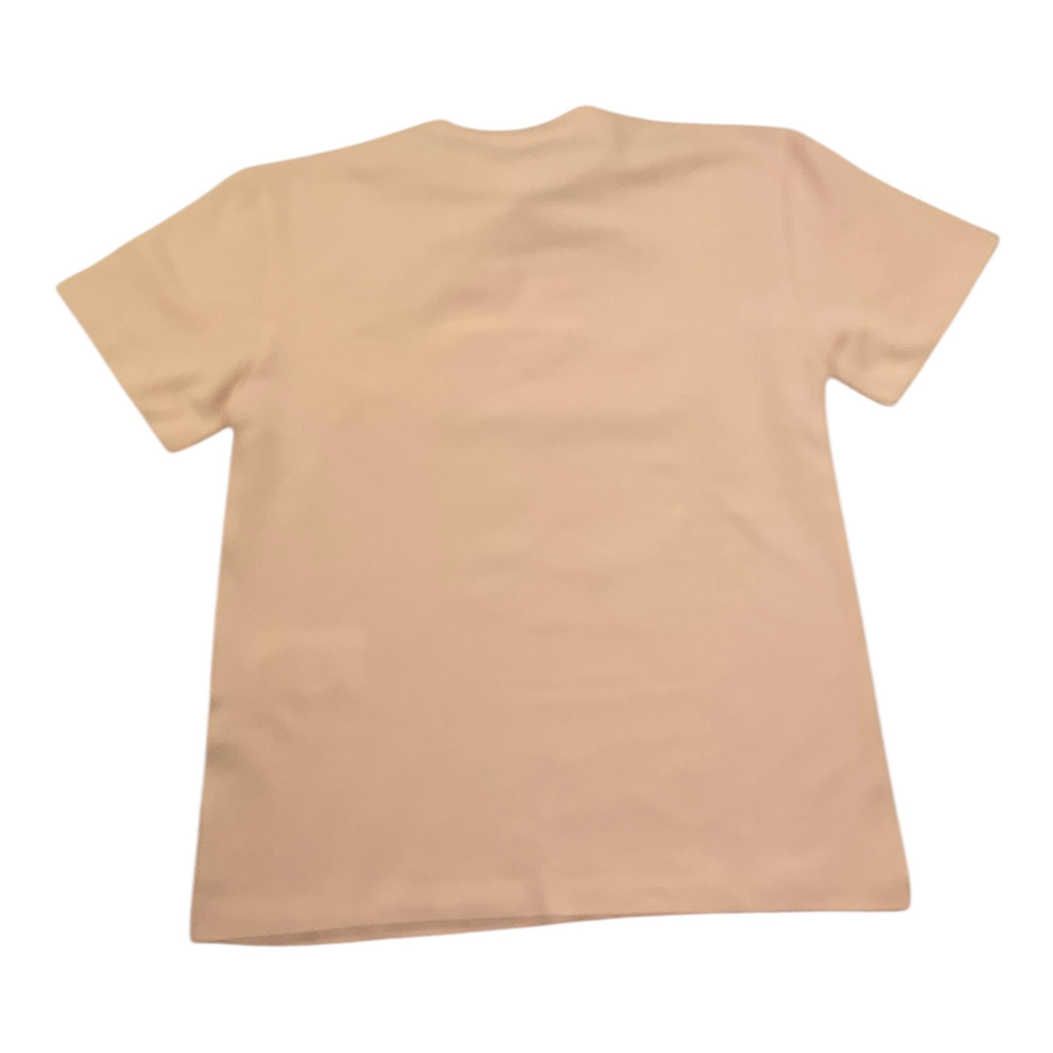 Elisabetta Franchi T-Shirt Girocollo Tinta Unita con Logo per Bambina EFTS231X ROSA ELISABETTA FRANCHI 