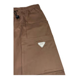 YES LONDON pantalone tinta unita con elastico in vita Marrone per Bambino JR3047 MARRONE YES LONDON 