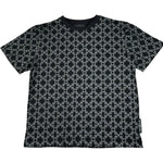 John Richmond T-Shirt Girocollo Tinta Unita per Bambino RBP26076TS NERO JOHN RICHMOND 