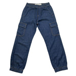 Trussardi Jeans Tinta Unita con Elastico In Vita per Bambino TBP26052PA BLU TRUSSARDI 