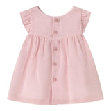 Mayoral Abito Giromanica Tinta Unita con Stampa per Neonata 1846 ROSA MAYORAL 