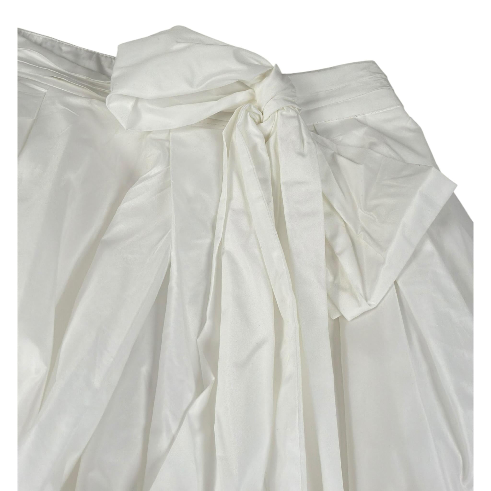 Fun & Fun Gonna Tinta Unita con Fiocco per Bambina FNCJSK00984 BIANCO FUN & FUN 