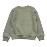 TRUSSARDI felpa chiusa girocollo tinta unita con stampa Verde acqua per Bambino TBA25004FE VERDE ACQUA TRUSSARDI 