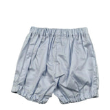 Malvi & Co Bermuda Tinta Unita con Elastico In Vita per Neonato S23N154CUCF AZZURRO MALVI & CO 