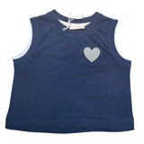 Monnalisa Top Tinta Unita Giromanica per Bambina 19E602 BLU MONNALISA 