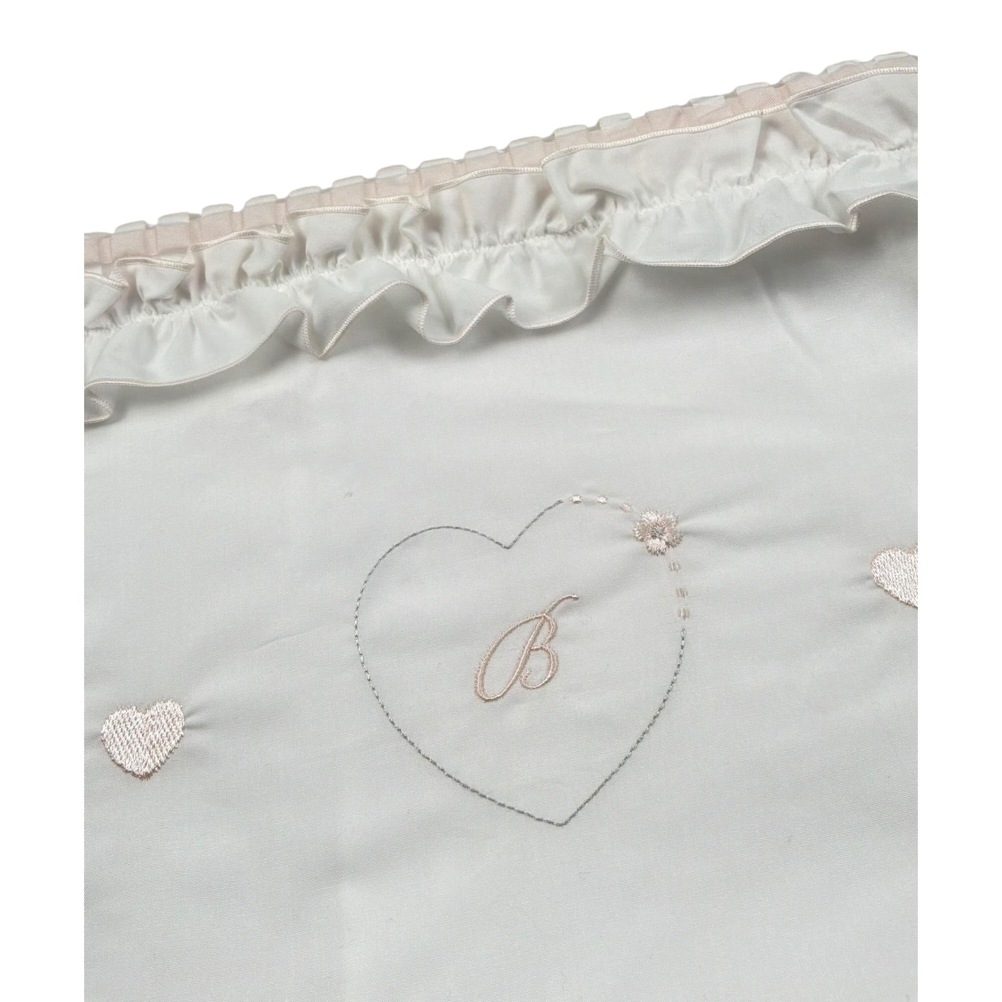 Barcellino Tucoperta Bicolore con Stampa per Neonata 110816 BIANCO/ROSA BARCELLINO 