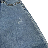 Stella Mccartney Jeans Tinta Unita con Girovita Regolabile per Bambina TW6R30 BLU STELLA McCARTNEY 