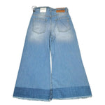 Please Jeans tinta unita Modello A Palazzo Blu per Bambina PH06012G72X BLU PLEASE 