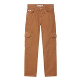 CALVIN KLEIN pantalone tinta unita modello cargo Biscotto per Bambino IB0IB01708 BISCOTTO CALVIN KLEIN 