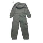 AERONAUTICA MILITARE completo 2pz felpa-pantalone tinta unita con stampa Verde per Bambino 242TF0002AJRF758 VERDE AERONAUTICA MILITARE 