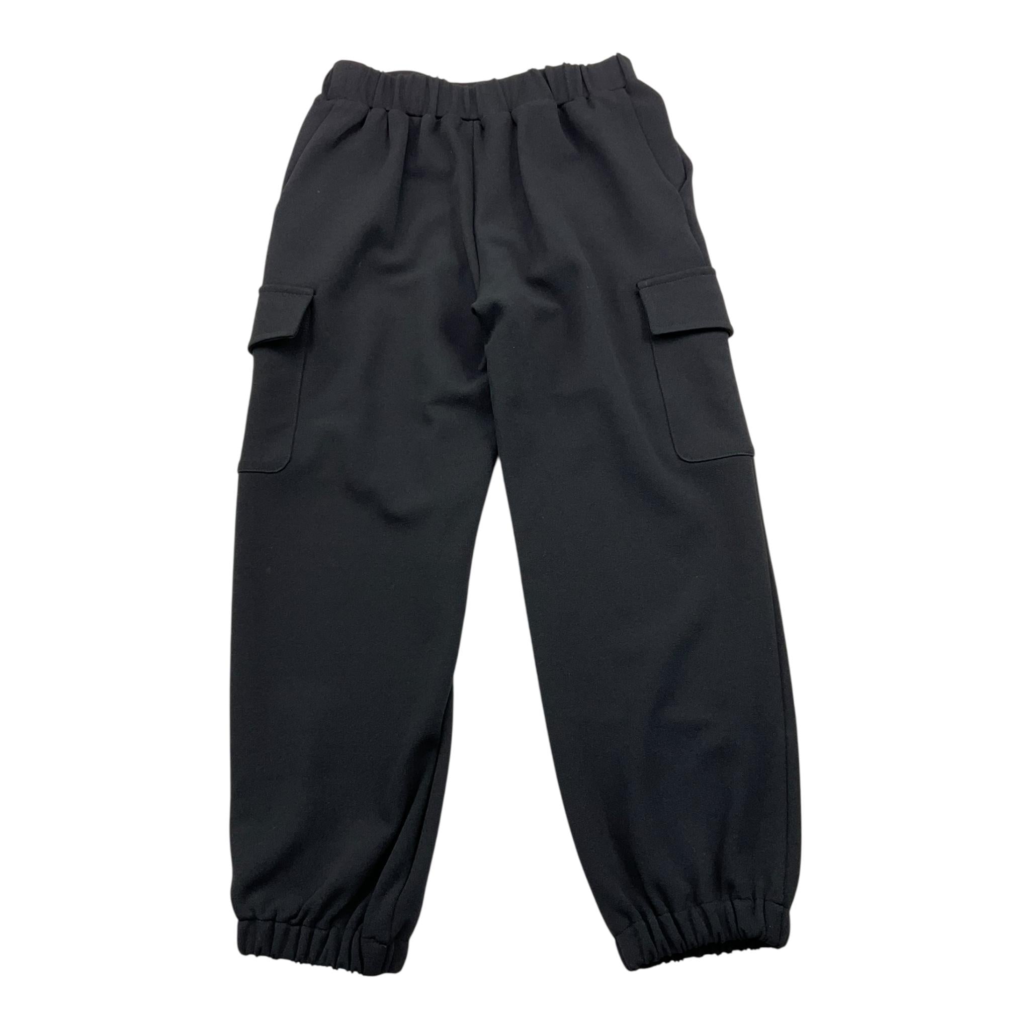 LIU JO pantalone tinta unita con tasconi Nero per Bambina KF4082XX NERO LIU JO 