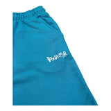 Disclaimer Bermuda In Tuta Tinta Unita con Logo per Bambino 25EDK58405 AZZURRO DISCLAIMER 