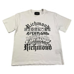 JOHN RICHMOND t-shirt girocollo tinta unita con stampa Bianco per Bambino RBA25202TS BIANCO JOHN RICHMOND 