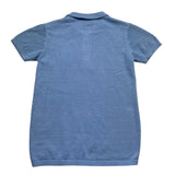 Trussardi Polo Mezza Manica Tinta Unita Traforato per Bambino TBP26063PO AZZURRO TRUSSARDI 