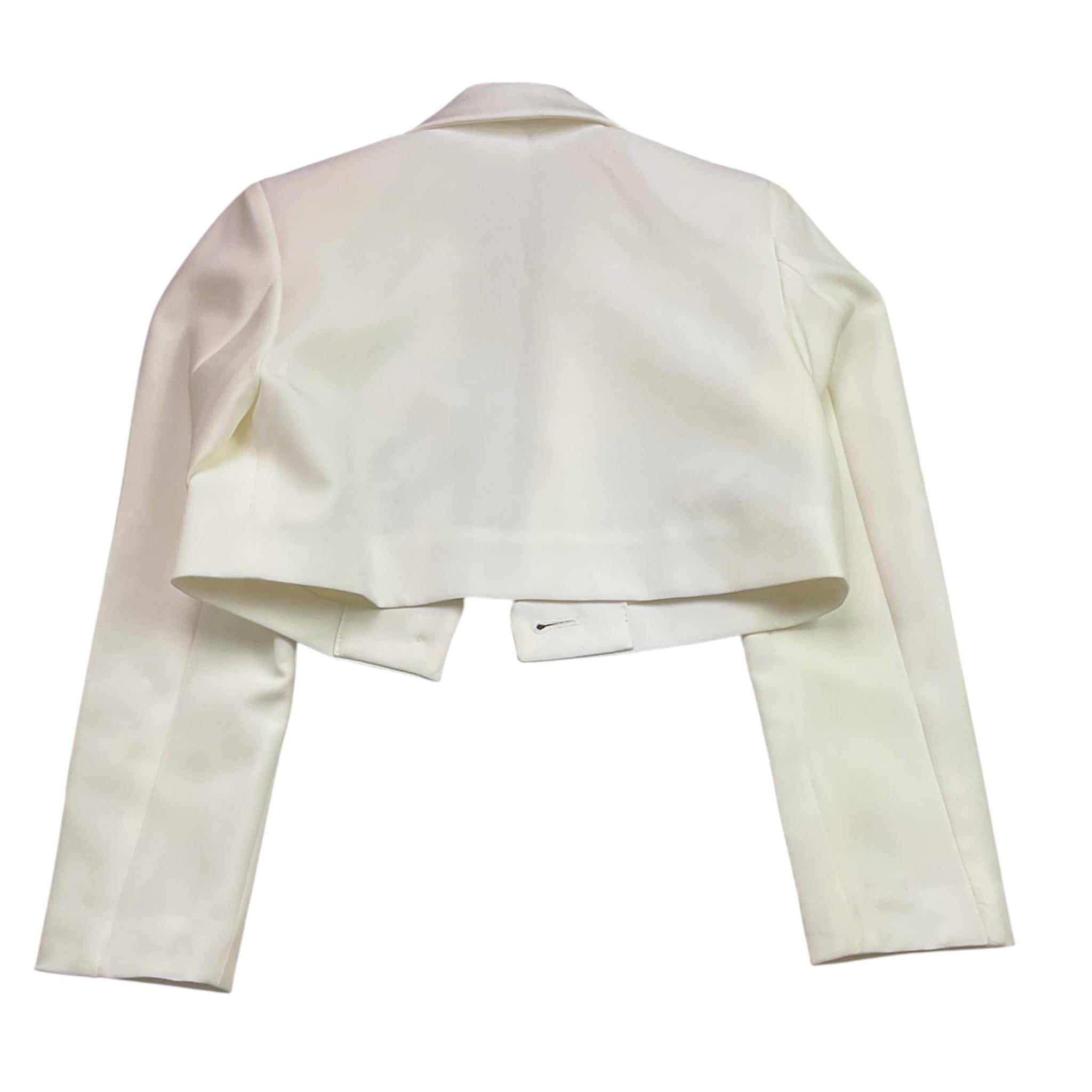 Hinnominate Giacca Modello Crop Tinta Unita per Bambina 3645JY00102 BIANCO HINNOMINATE 