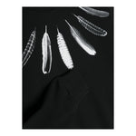 Marcelo Burlon Felpa Girocollo Tinta Unita con Stampa per Bambino CBB001F23 NERO MARCELO BURLON 