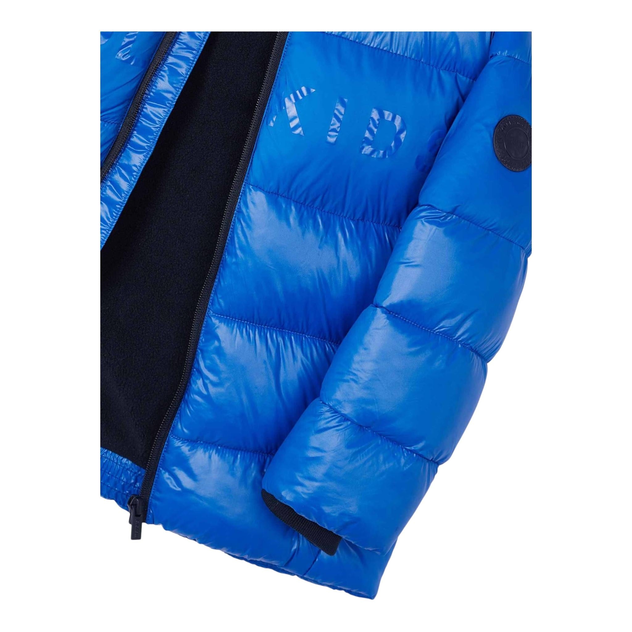 MAYORAL giubbino tinta unita con zip e cappuccio Cobalto per Bambino 4470X COBALTO MAYORAL 