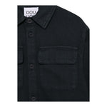 DOU DOU camicia manica lunga tinta unita con tasche Blu per Bambino DV2P27 BLU DOU DOU 