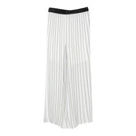 Liu Jo Pantalone Tinta Unita con Fantasia A Righe per Bambina GA5071XX BIANCO LIU JO 