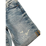 Guess Bermuda In Denim Tinta Unita con Girovita Regolabile per Bambino N5GD00D41E0XXJ AZZURRO GUESS 