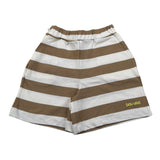 Dou Dou Bermuda Fantasia A Righe con Elastico In Vita per Bambina DW6Q29 PANNA/BEIGE DOU DOU 