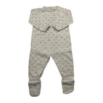 Wedoble Tutina Manica Lunga Tinta Unita per Neonato V2406346A BEIGE WEDOBLE 