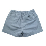 K-Way Costume Bermuda Tinta Unita con Fantasia A Righe per Bambino K71426W BIANCO K-WAY 