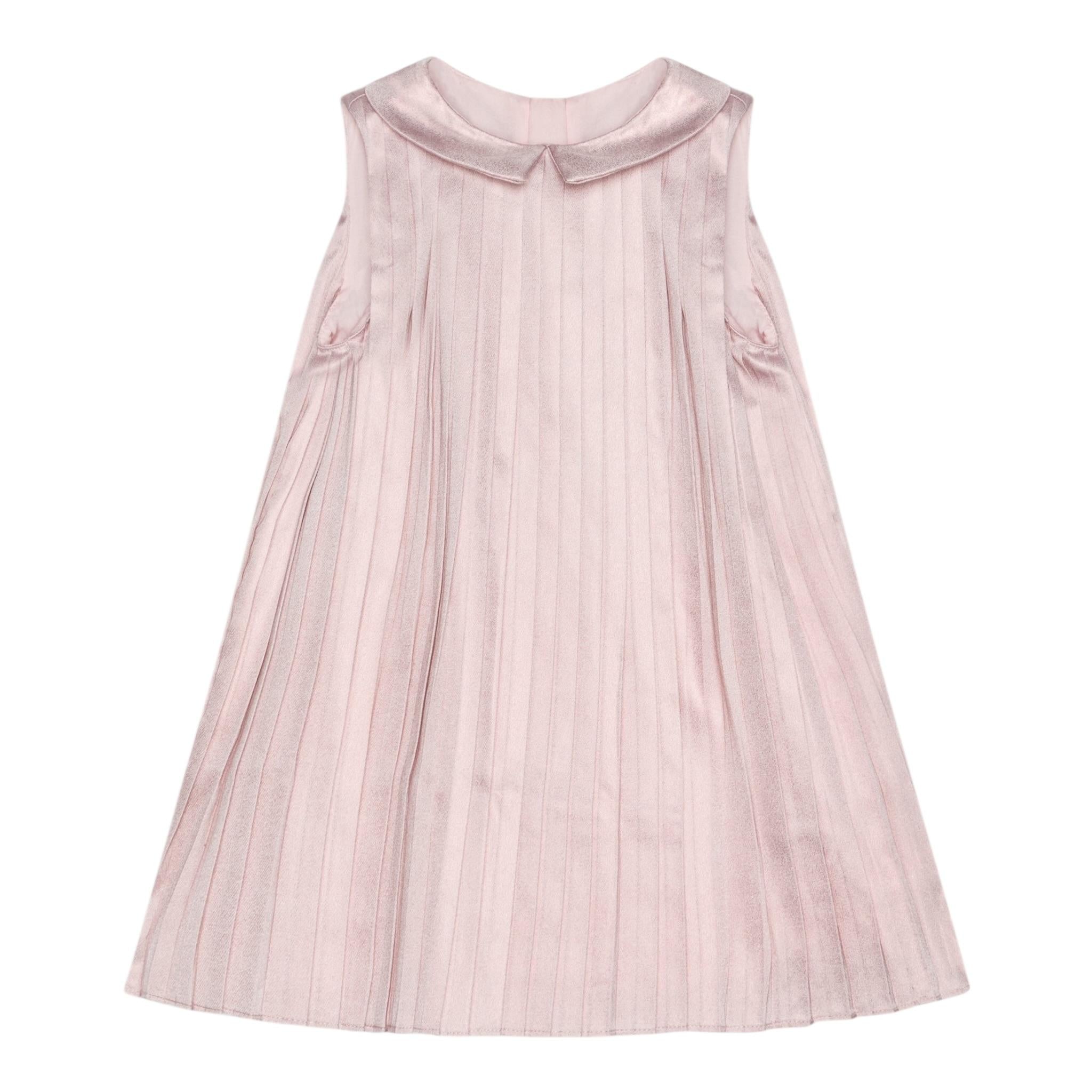 Michael Kors Abito Tinta Unita con Colletto Giromanica per Bambina R30307JXX ROSA MICHAEL KORS 
