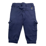 SARABANDA pantalone modello tuta tinta unita con elastico in vita Blu per Neonato 03144 BLU SARABANDA 