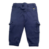 SARABANDA pantalone modello tuta tinta unita con elastico in vita Blu per Neonato 03144 BLU SARABANDA 