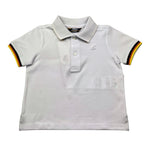 K-Way Polo Mezza Manica Tinta Unita per Neonato K71374W BIANCO K-WAY 