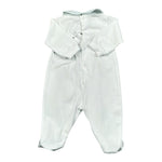 Lalalu' Tutina Tinta Unita con Stampa per Neonato TJL1M BIANCO LALALU' 