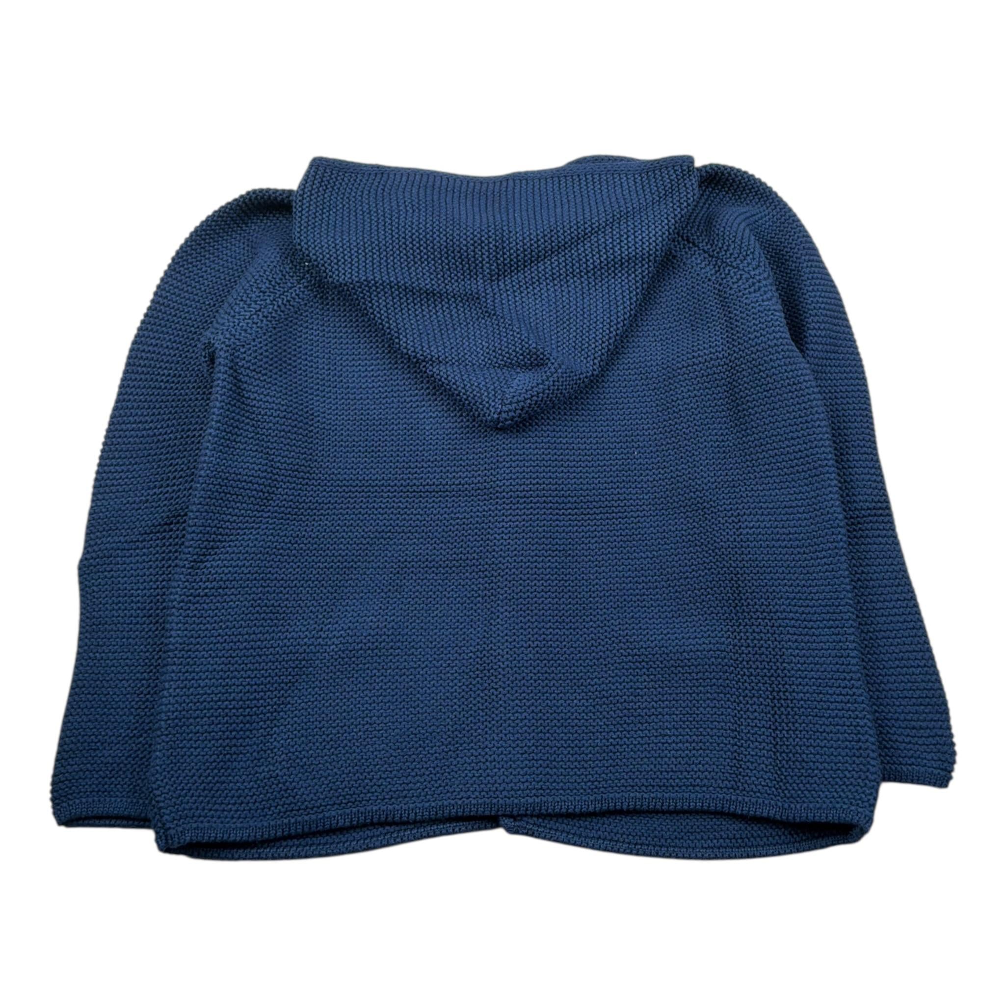 Magnificio di Verona Cardigan tinta unita con Cappuccio Blu per Bambino 015125 BLU MAGNIFICIO DI VERONA 
