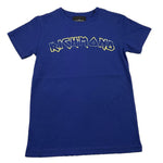 JOHN RICHMOND t-shirt girocollo tinta unita con stampa  Blu per Bambino RBA25187TS BLU JOHN RICHMOND 