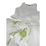 Raffaella Completo Cerimonia 3 Pezzi Camicia-Pantalone-Gonna Tulle per Bambina PONZA BIANCO RAFFAELLA 