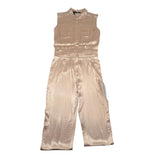 Relish Tuta Intera Tinta Unita Giromanica per Bambina 18621 ORO RELISH 