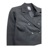 TO be too giacca tinta unita doppio petto Nero per Bambina TJF24J529 NERO TO be too 