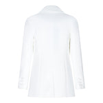 Fun & Fun Giacca Tinta Unita con Applicazioni per Bambina FNCJJK16368 BIANCO FUN & FUN 