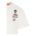 Timberland T-Shirt Girocollo Tinta Unita con Stampa per Bambino T60434 PANNA TIMBERLAND 