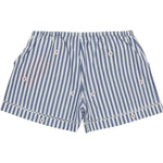 Max&Co. Short Tinta Unita con Fantasia A Righe per Bambina MX0121X BIANCO/BLU MAX&Co. 