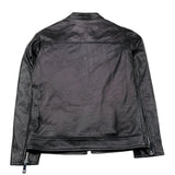 JOHN RICHMOND chiodo in pelle tinta unita Nero per Bambino RBA25121GB NERO JOHN RICHMOND 